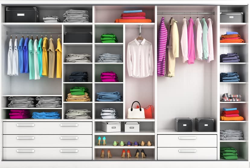 Custom closet systems for luxury homes – boutique-inspired walk-in closets